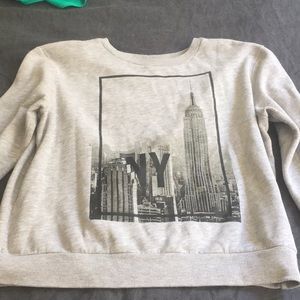 Grey sweatshirt